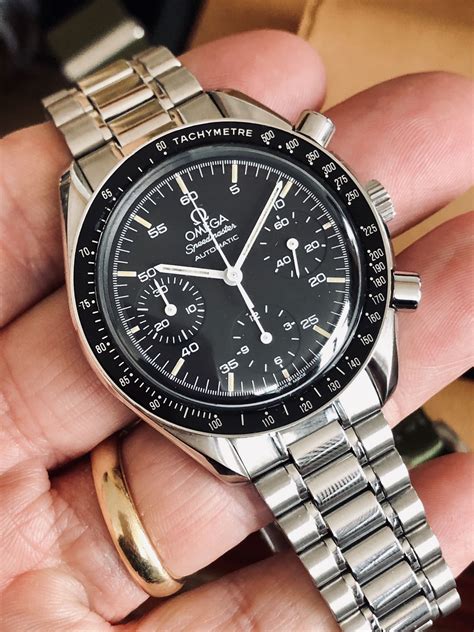 omega speedmaster automatic watch|Omega Speedmaster watch for sale.